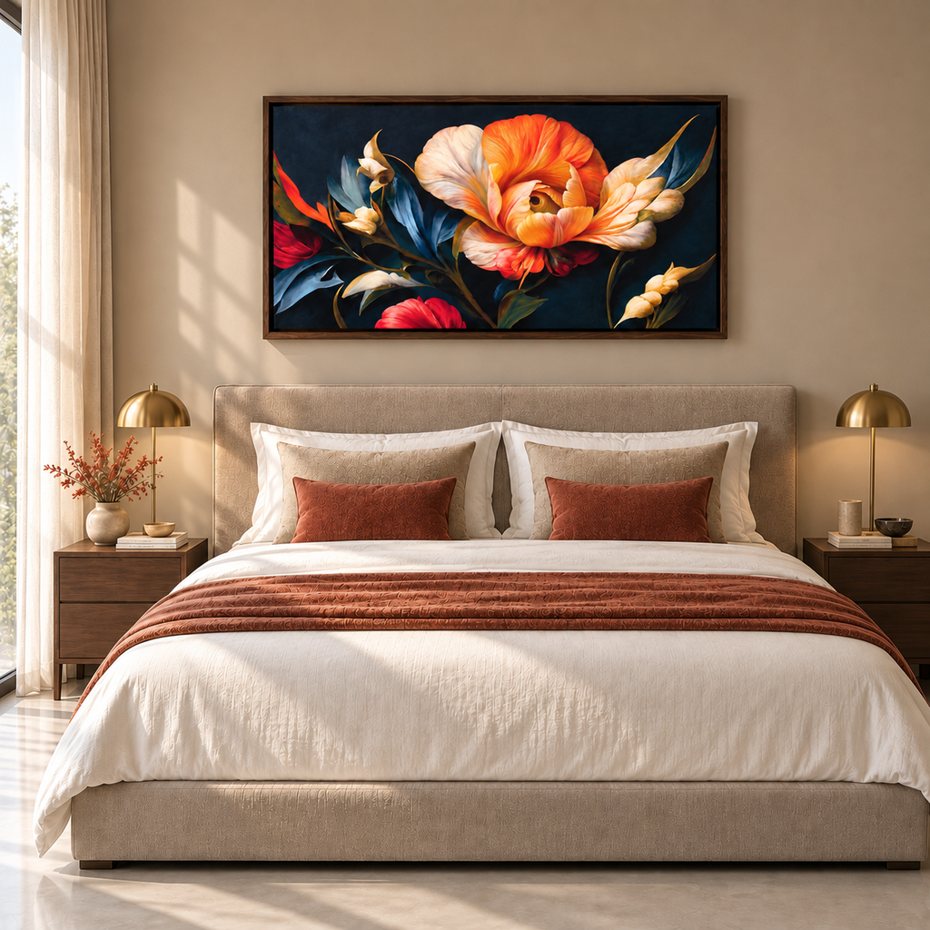 Peony in Ember Light