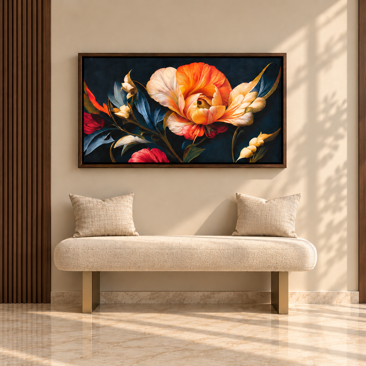 Peony in Ember Light