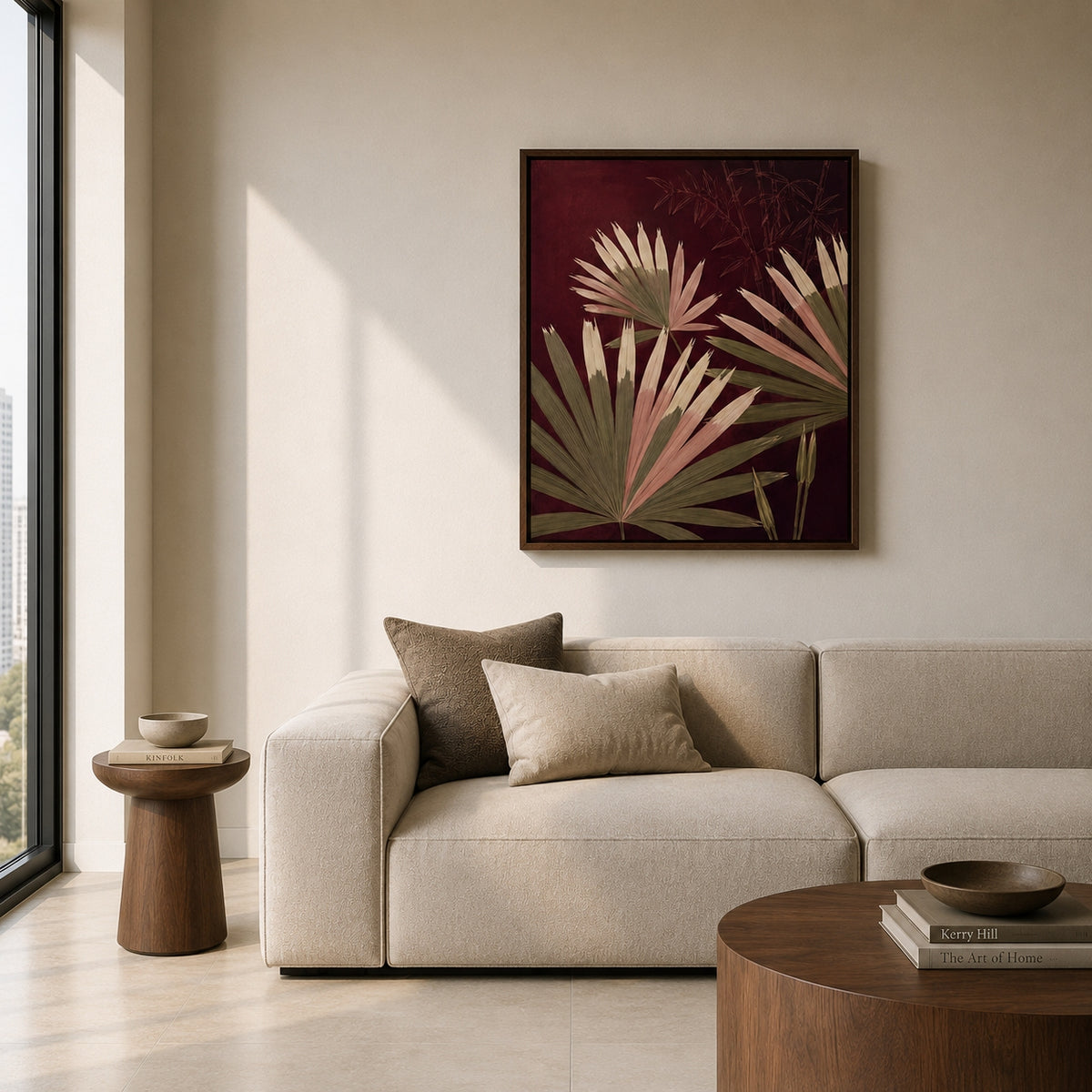 Oxblood Fan Palms