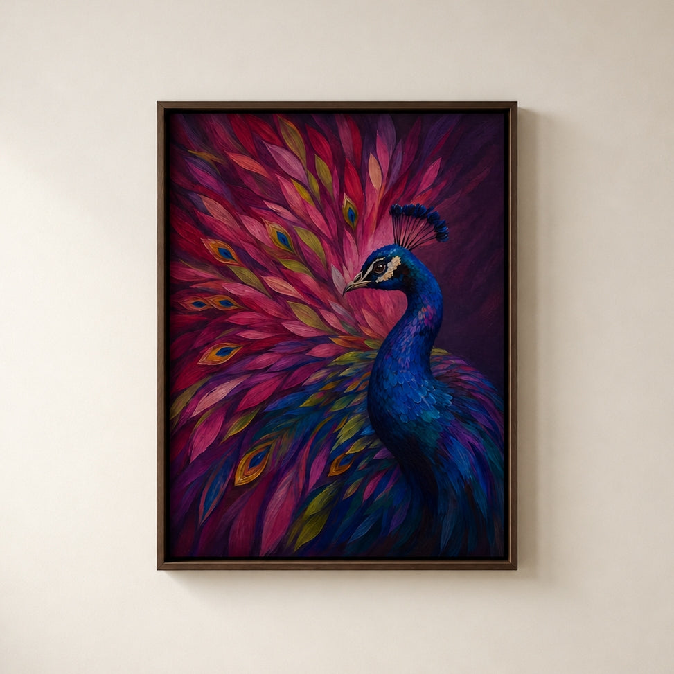 Peacock in Bloom