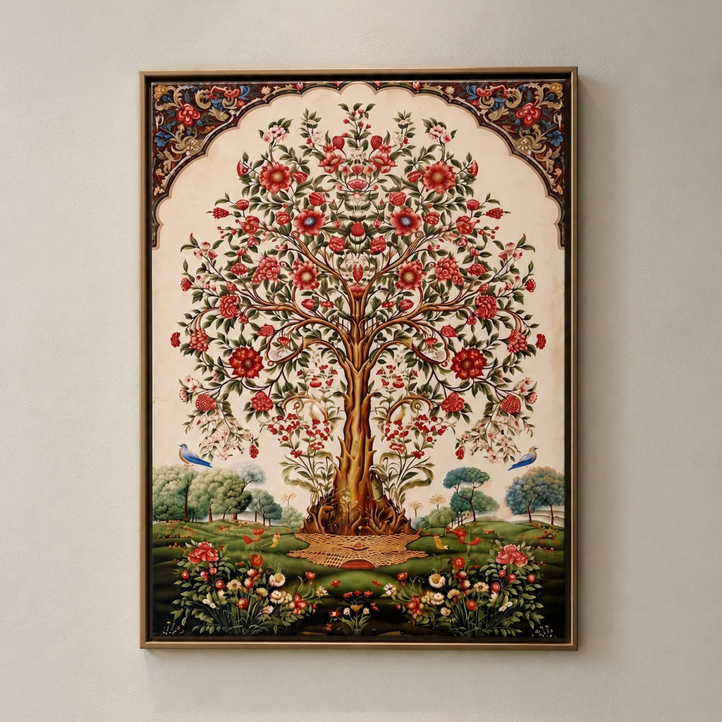 Crimson Kalpavriksha